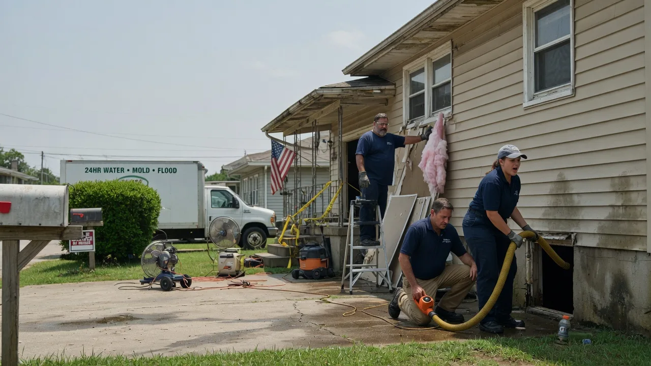 Water Damage Repair in Ruby, SC near me